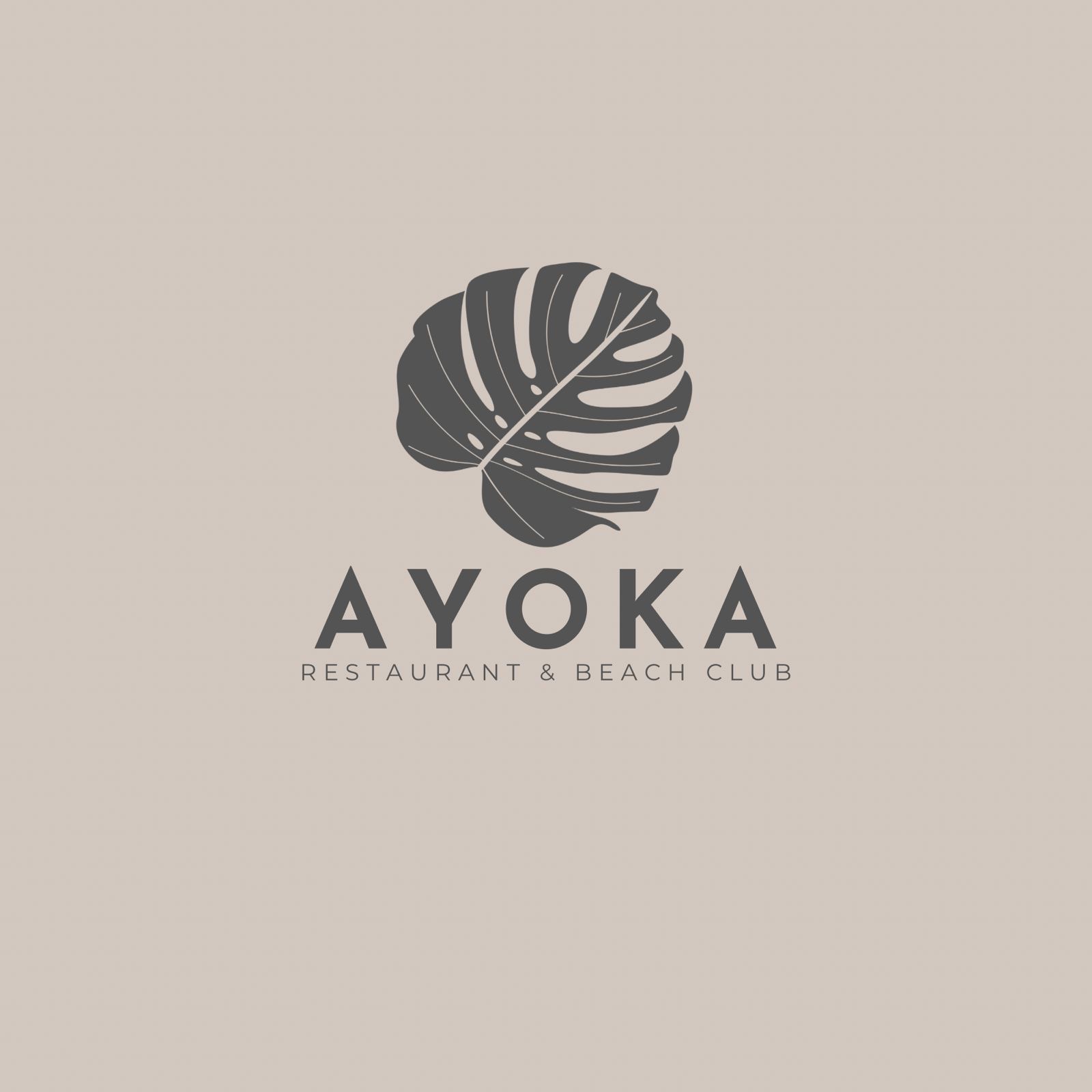 Ayoka Restaurant & Beach Club logo